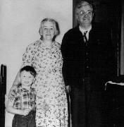 Dan Dorrough; Grandma Julia (Juliska) Szechy (Szecsi) Kish; Daniel (Deso) Kish; Family Grandparents